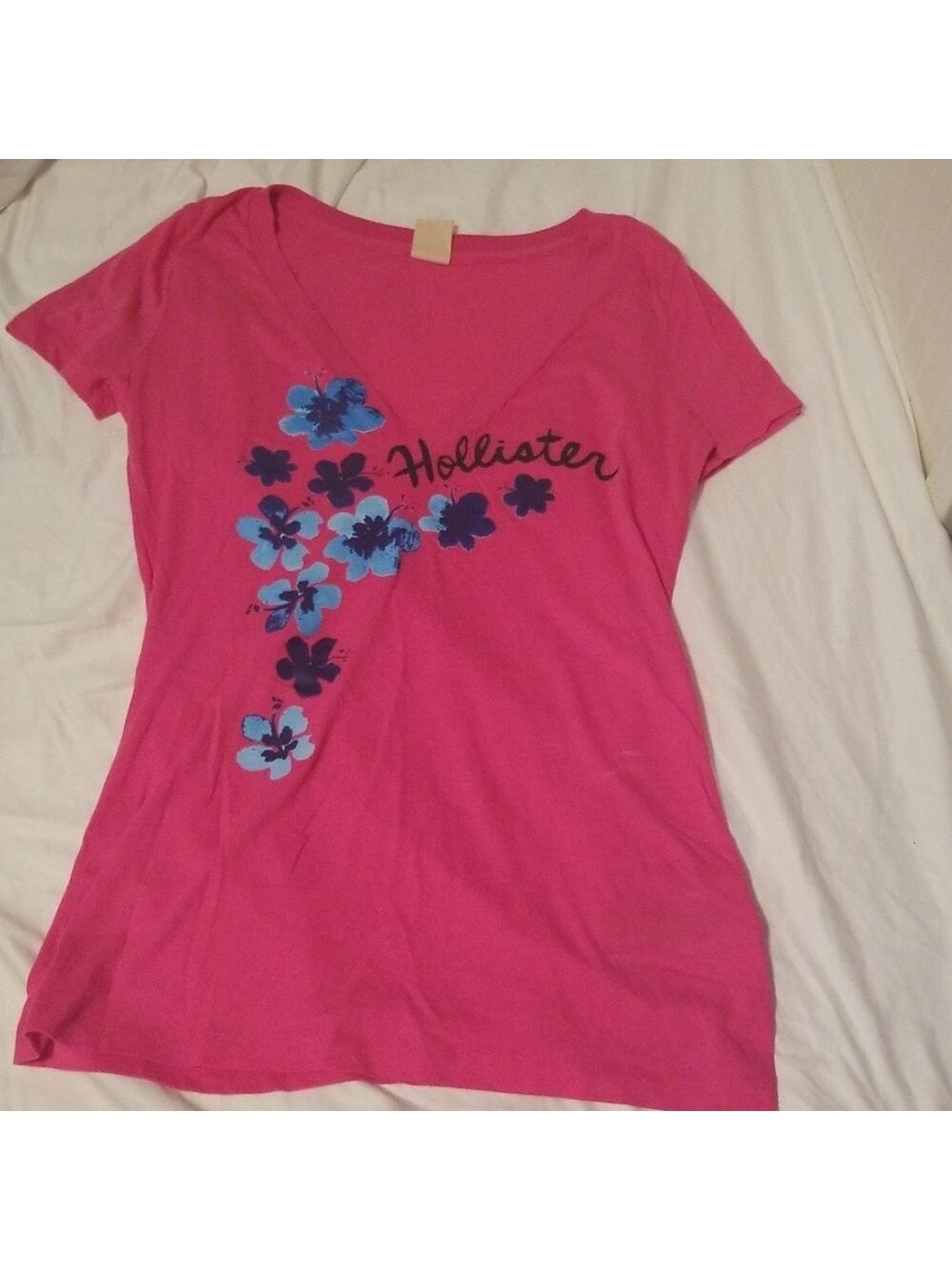 Hollister Pink Graphic Tee